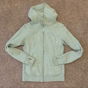 Green Scuba Hoodie Lululemon